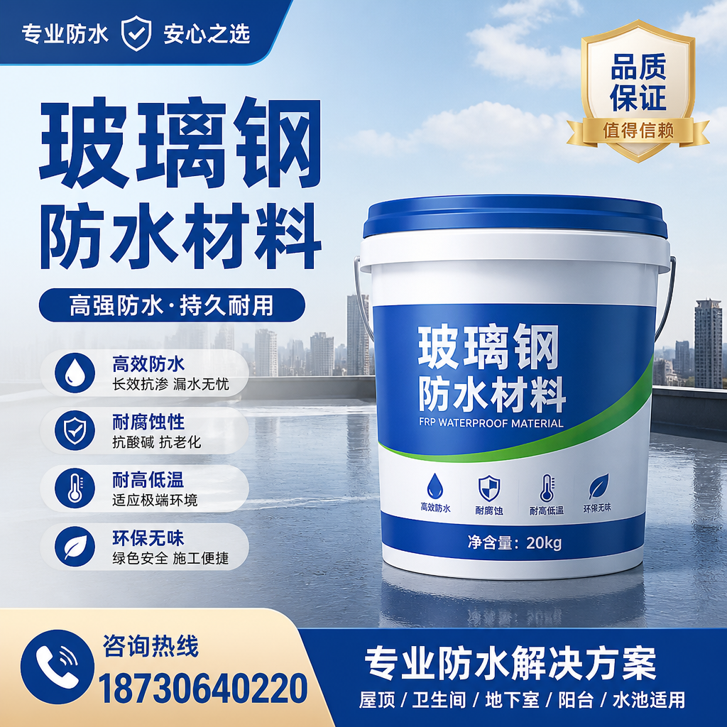 了解玻璃钢防水材料的市场趋势,巴中 企业不可不知